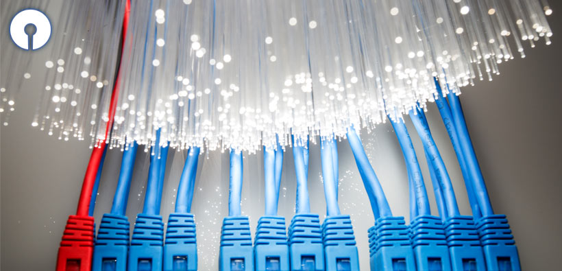 internet cables and fiber optics